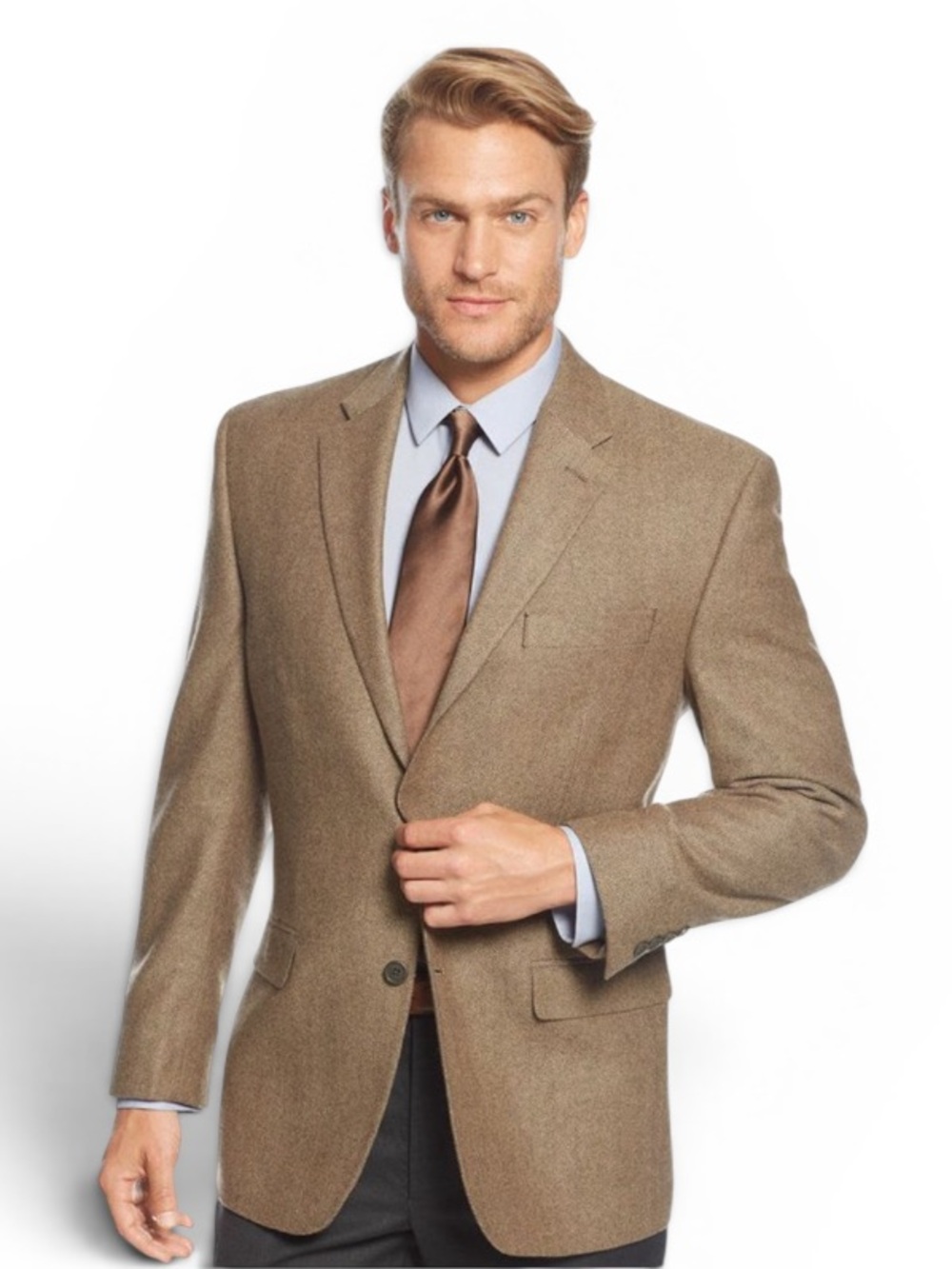Ralph Lauren Herringbone Classic-Fit Sport Coat